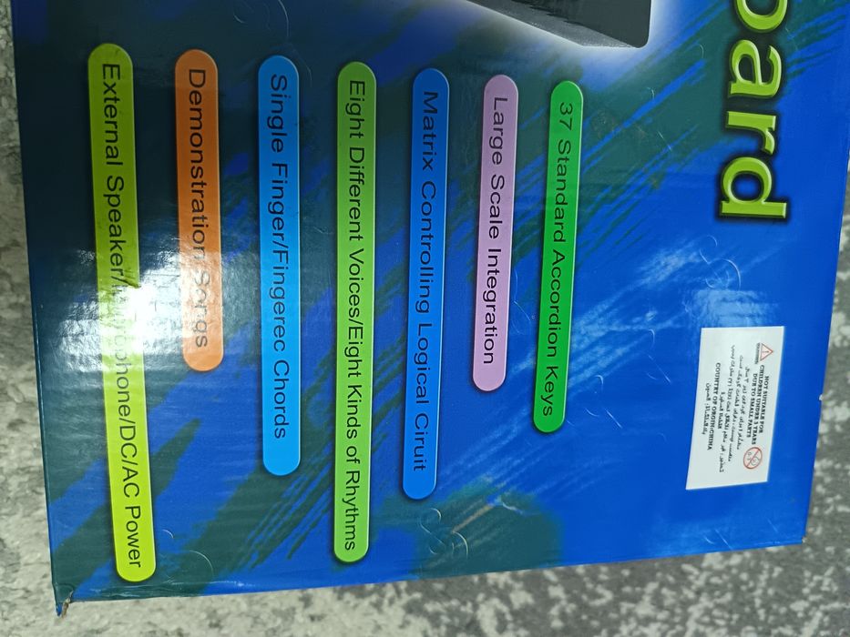 Orgă  electronică Canto 3738/Microfon/Încarcator