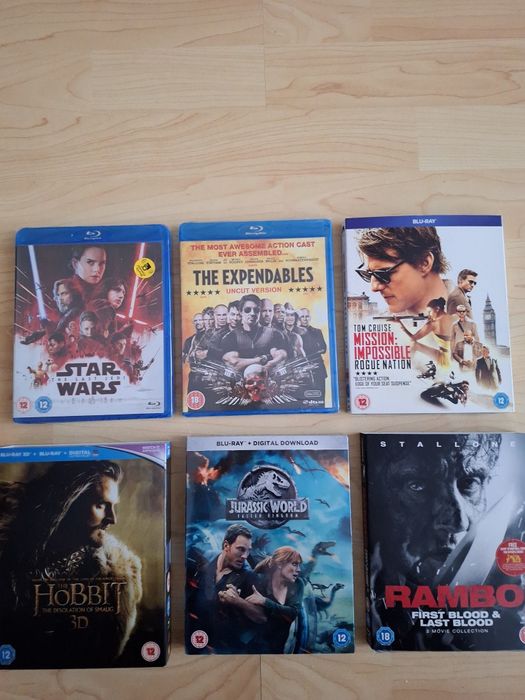 Blu ray колекция "Хобит" и други