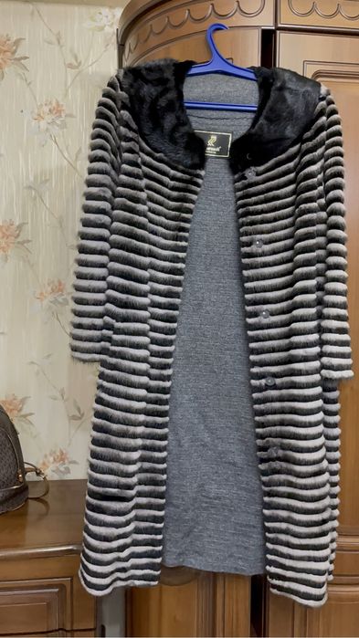 Норковое польто