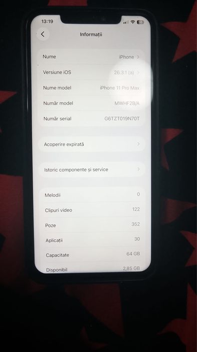 Vand sau schimb iphone 11 pro max