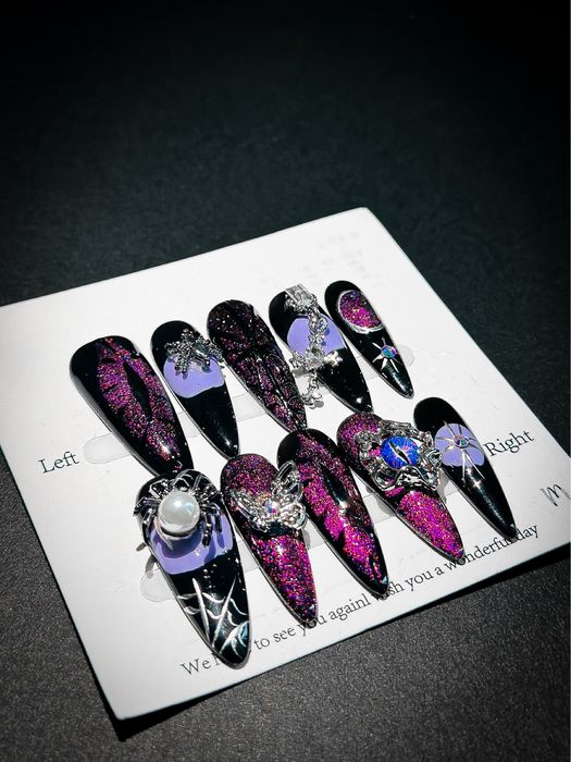 Накладные ногти (типсы) ручная работа