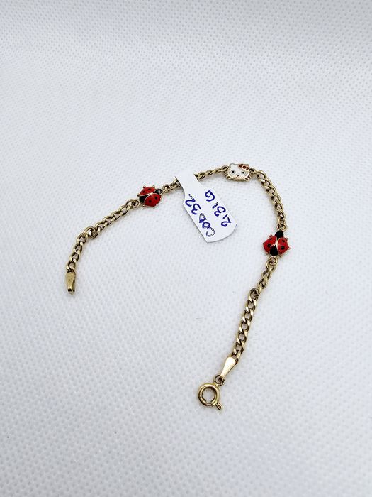Vand bratara pt copil din aur 14 k 2.31 g cod 32
