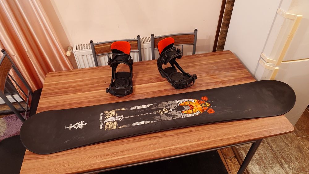 Placa Snowboard Nitro Team Series 158 cu legaturi Salomon M/L