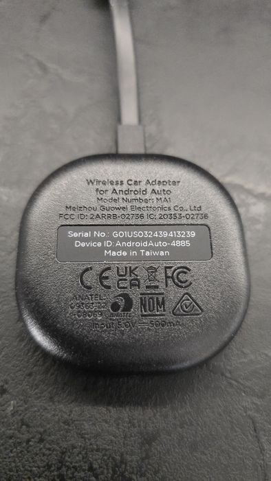 Motorola MA1 - AndroidAuto Wireless Adapter