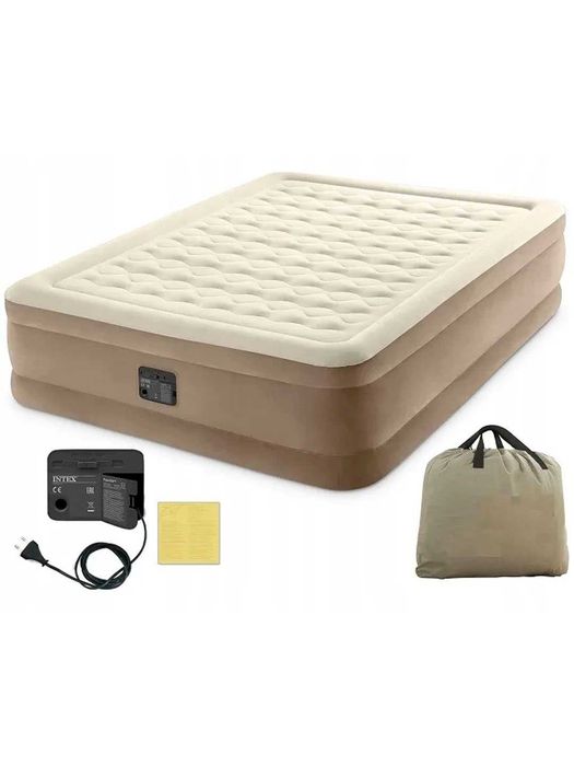 Intex 64428 yuqori sifatli havo matras — uy va sayohat uchun