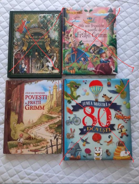Vand cărți de povești