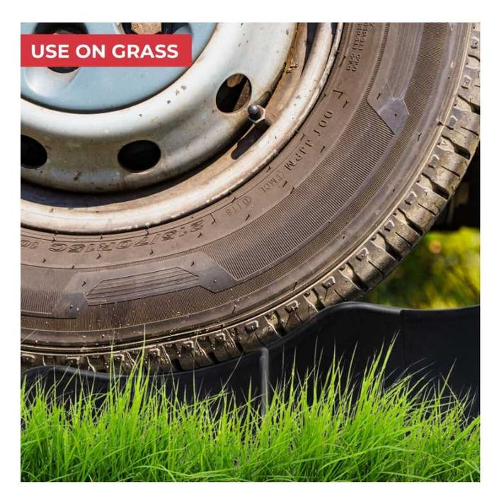 Комплект от 2 броя пластмасови автомобилни рампи 2 т, 610х 210х 120мм