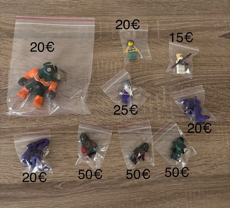 Продавам лего Ninjago пакети от фигурки и сетове
