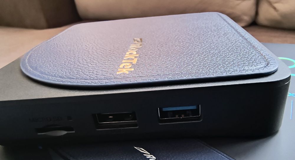 RockTek G2 Streaming Box 4K - 4/64GB - LAN 1000M - USB 3.0