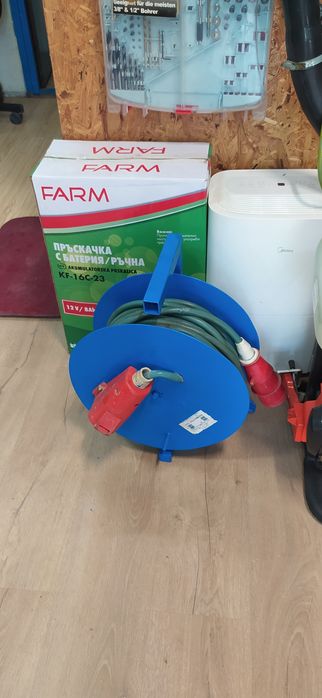 Трифазна макара 5/4квадрата кабел със евро букса