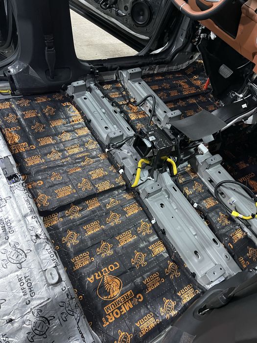 Шумоизоляция салона авто