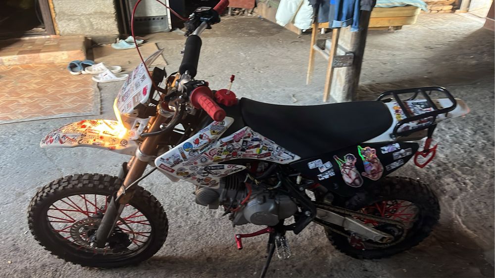 Питбайк Racer 125 с доками