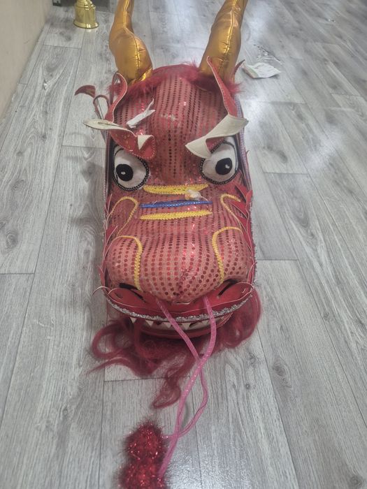 Голова дракона для танца