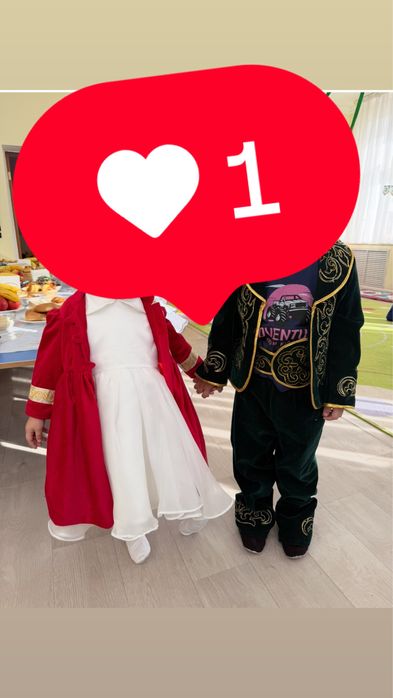 қазақша камзол 2/3 жас қызға