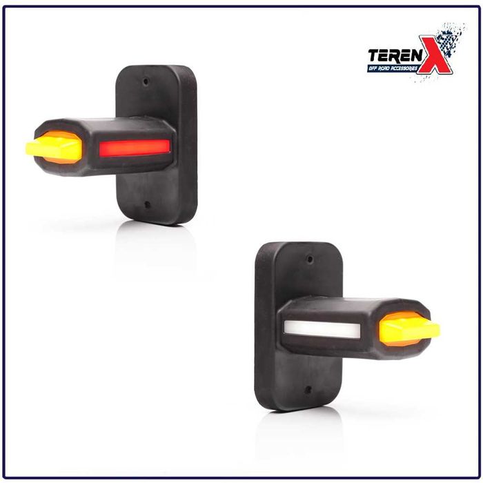 Set 2 lămpi poziție față spate laterală LED 12-24V 2090 stânga dreapta