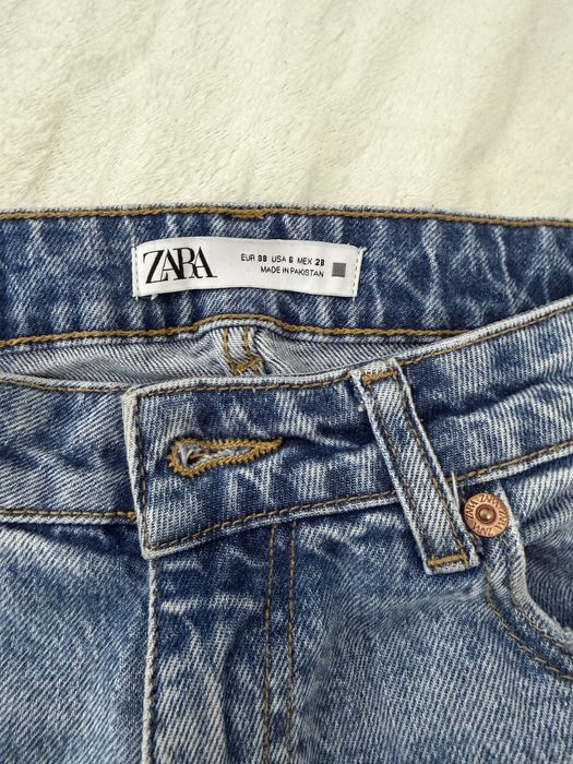 Zara сини дънки 38