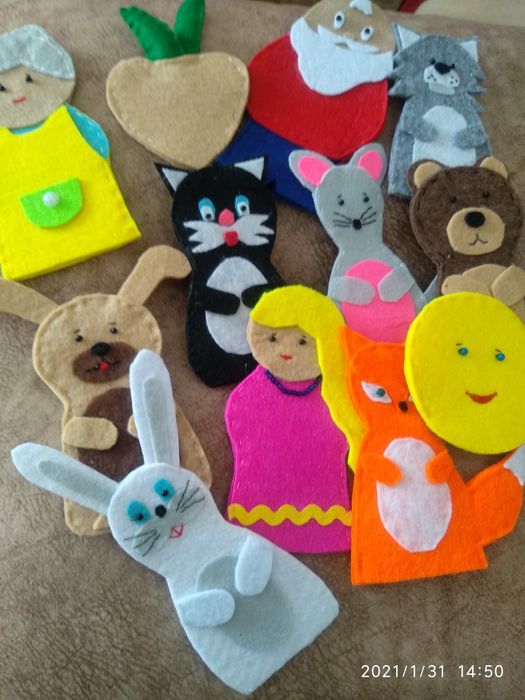 Кукольный театр пальчиковый