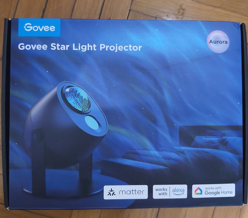 Lampa de veghe tip proiector stele, Govee Star Light Projector, Wi-Fi,