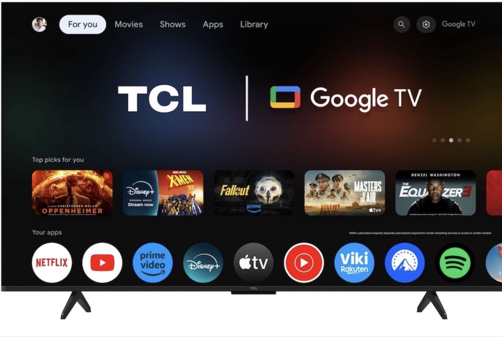 Продавам  Смарт телввизор ТCL55p7K