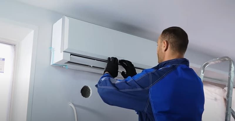 Установка кондиционера