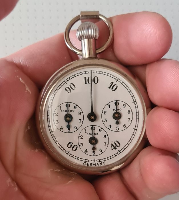 Pedometru Mecanic Vechi De Colectie Ceas De Buzunar Omega Longines