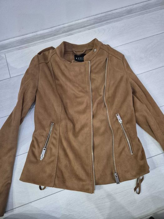 Велурено яке Mohito кафяво 34