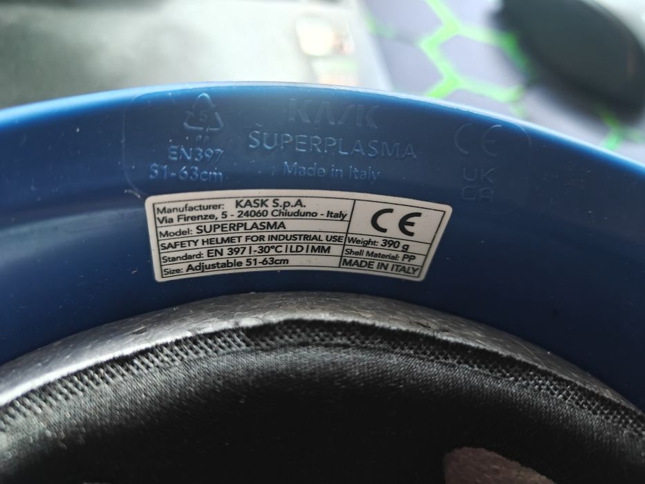 Casca de protectie alpinism/uz industrial Kask Superplasma 51-63cm