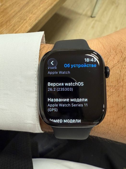 Apple watch 11 46 Black jet