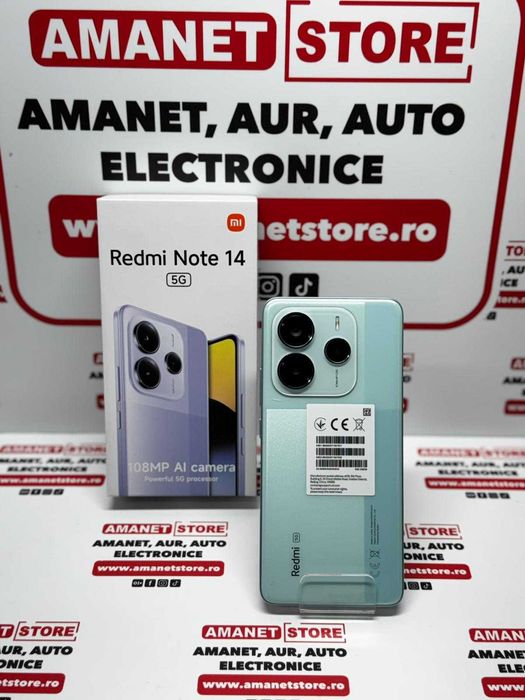 Xiaomi Redmi Note 14 5G 256GB Amanet Store Braila [14814]