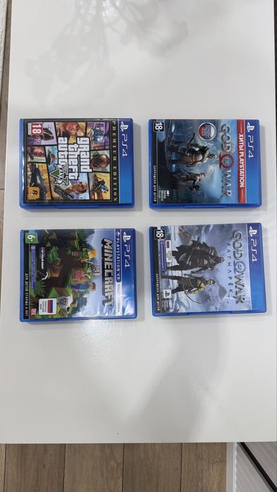 Игровые диски на PlayStation 4 (PS4, ПС4)