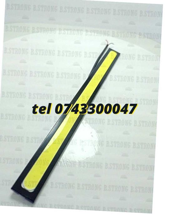 Pachet 2x Daylight Drl Cob Rezistente La Apa Si Praf