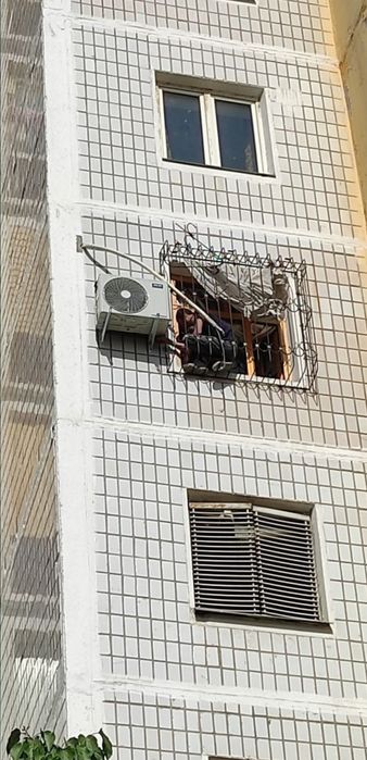 Установка кондиционера