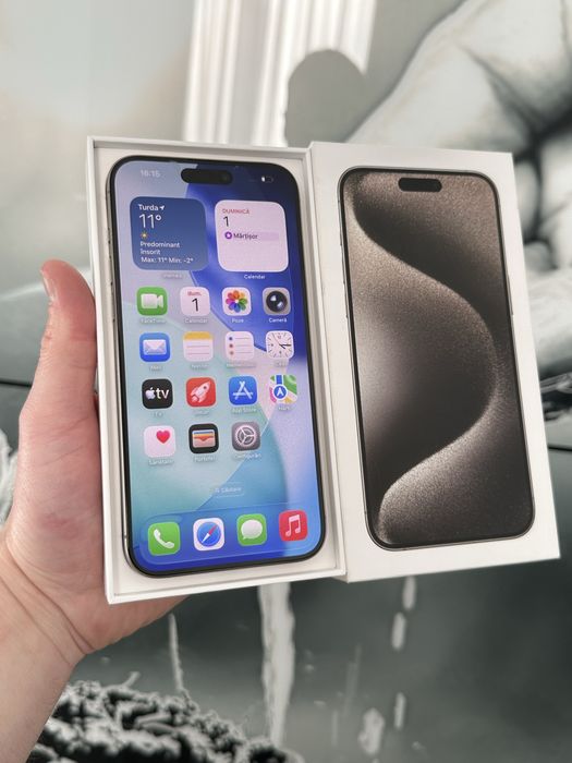 iPhone 15 Pro Max Natural Titanium