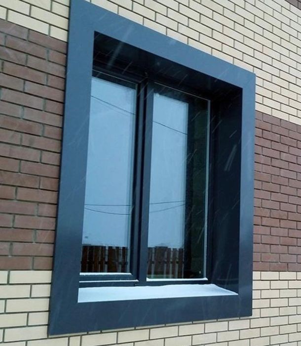 Изготовление отливов откосов из митала