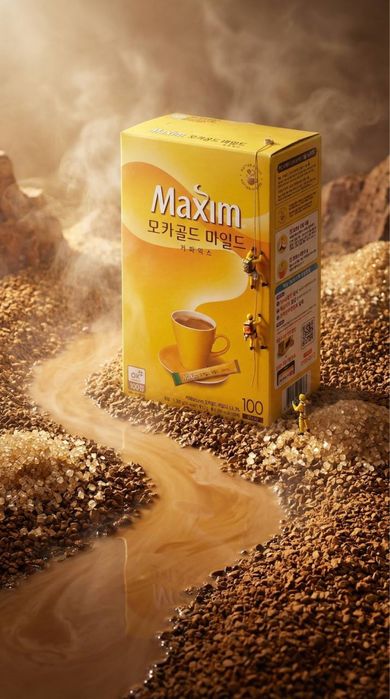Корейский кофе 3 в 1 | Maxim Mocha Gold Mild | оригинал | хит продаж