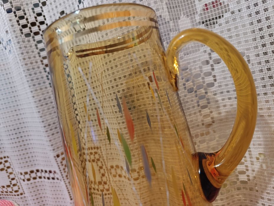 Графин , кувшин ( Богемия )