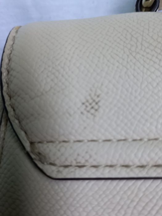 Geanta dama de culoare crem