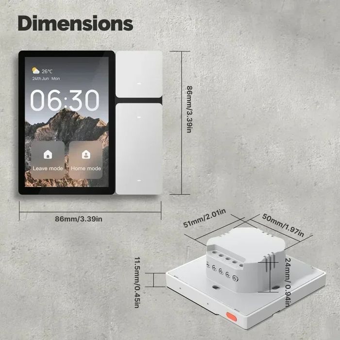 Умная панель управления контроллер Tuya Smart, Smart controller Tuya