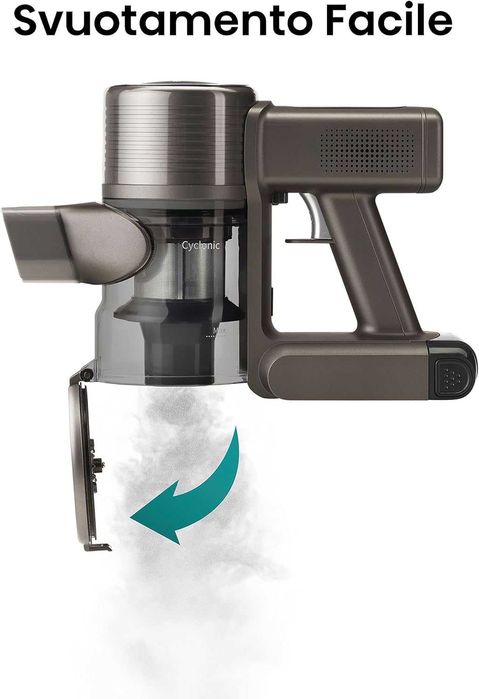 Вертикална прахосмукачка Hisense Hi Move III HVC6463DA (Черна) 400W