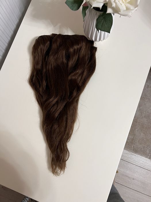 Extensii par natural clip-on 55cm Bymilano