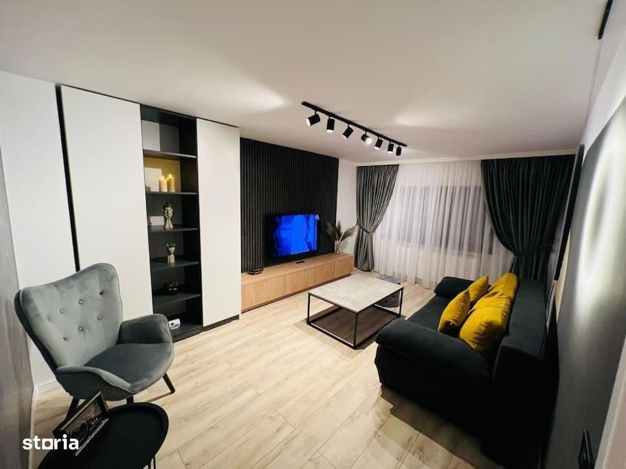 2 camere Frații Golești , mobilat/utilat , finisaje moderne/ PARCARE!