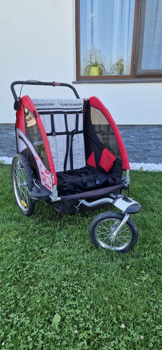 Remorcuță/caleașcă de bicicletă Froggy 2 in 1