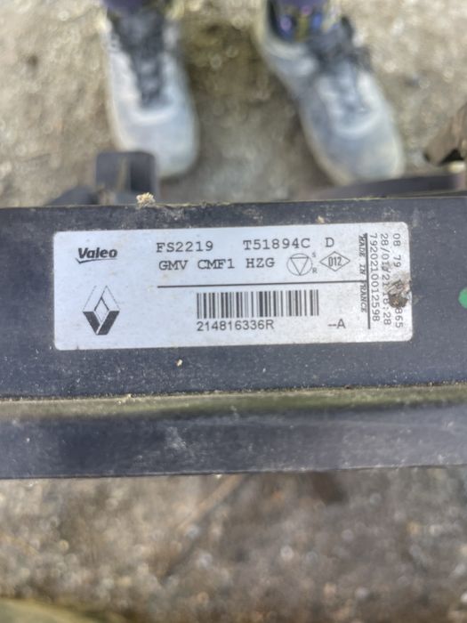 Перка охлаждане Рено Колеос 2.0d 2022 Renault Koleos 2.0d 2022