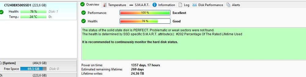 Lot 3x SSD 240 GB Sata 3