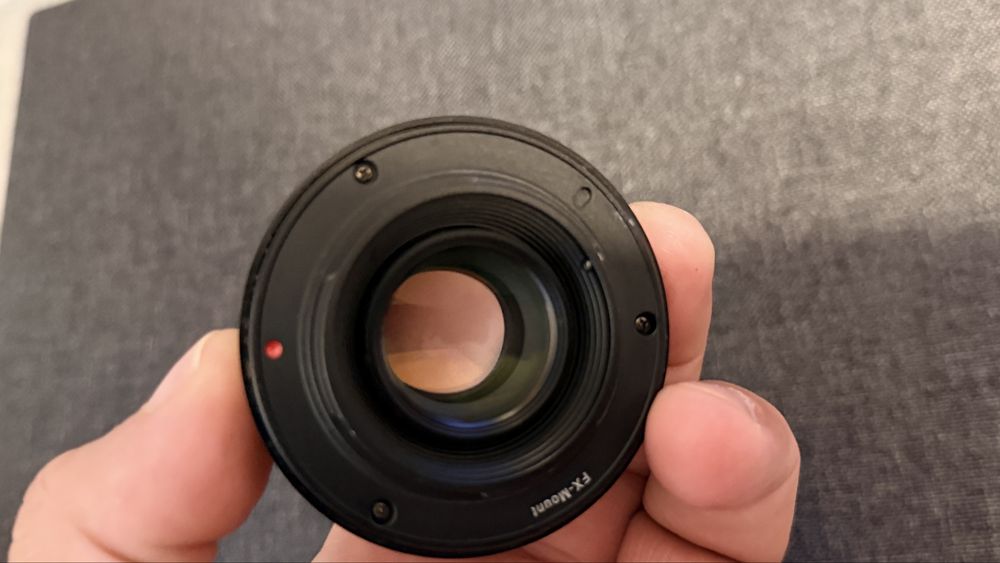 Obiectiv 7artisans 25mm f/1.8 cu focalizare manuală, montură FujiFilm X.