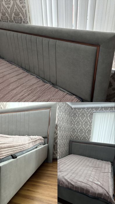 Спалный кроват с тумбочкой