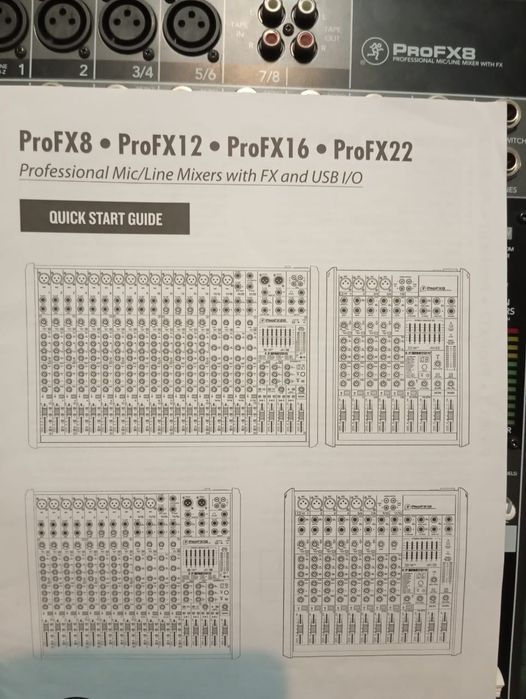 Микшер Mackie ProFx8