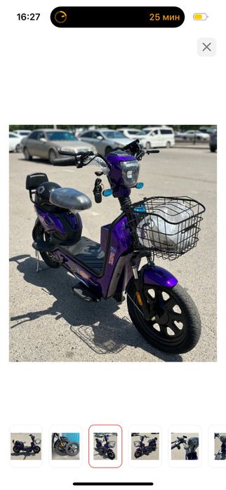 Электромопед, без бензинового двигателя Davi