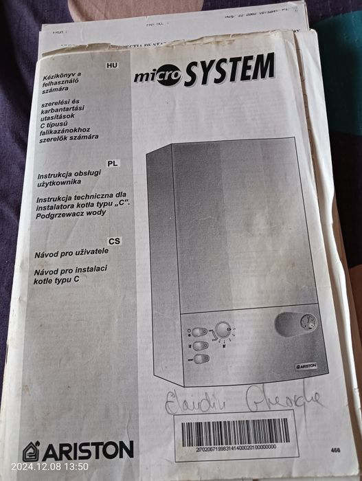 Ariston Micro System 15 RFFI centrala pe gaze