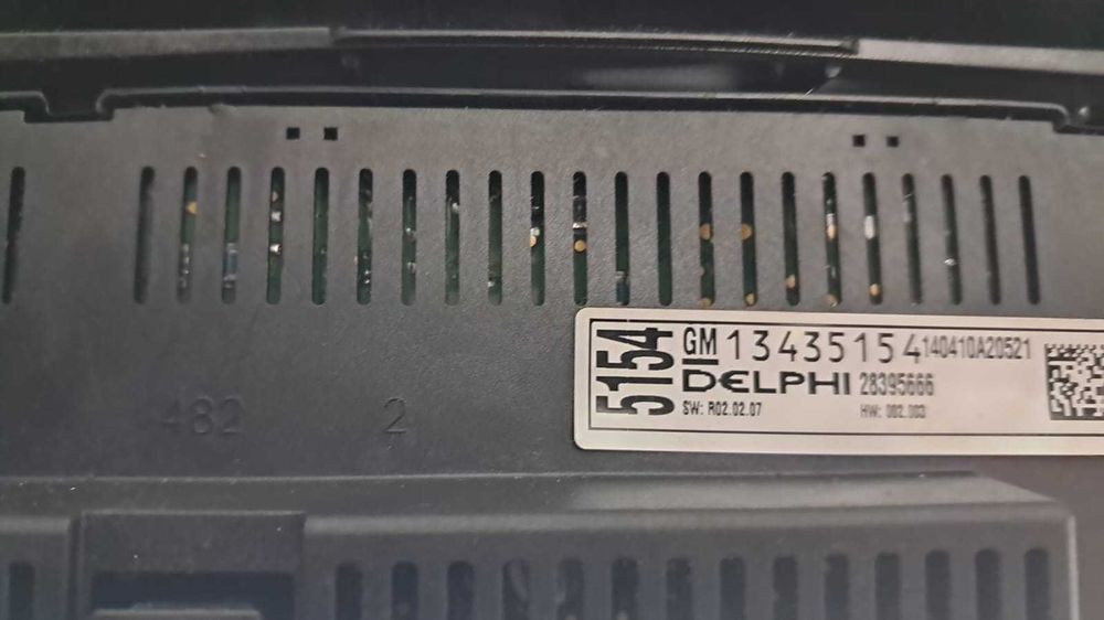 panou clima Opel Astra J an 2014 cod 13435154